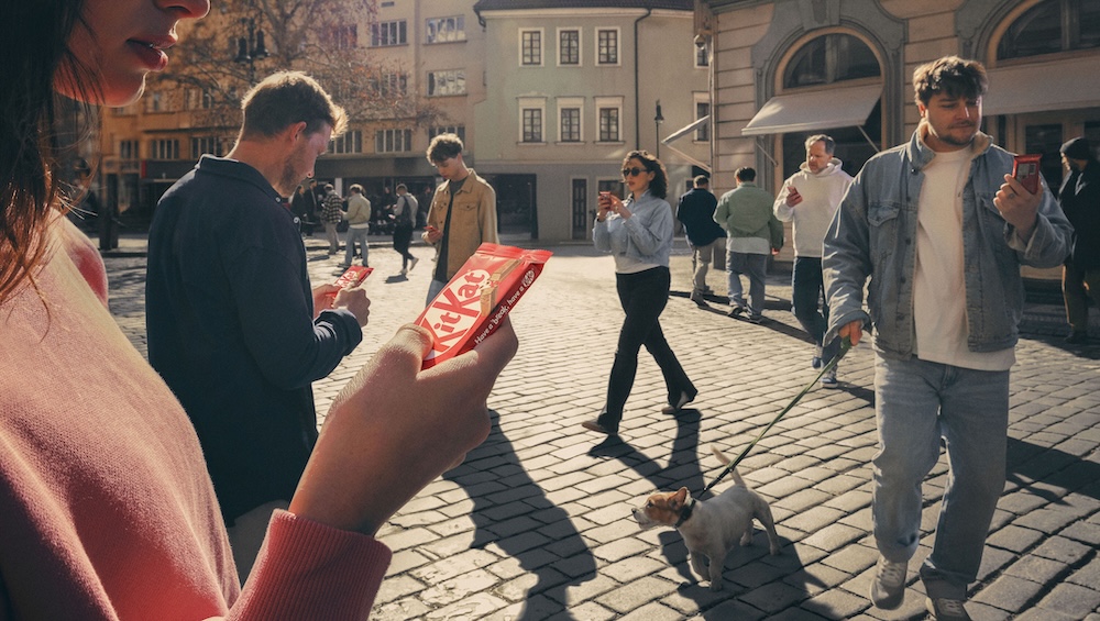 Seen+Noted: KitKat spoofs screen addiction with a fresh twist on their ‘Have a Break’ campaign