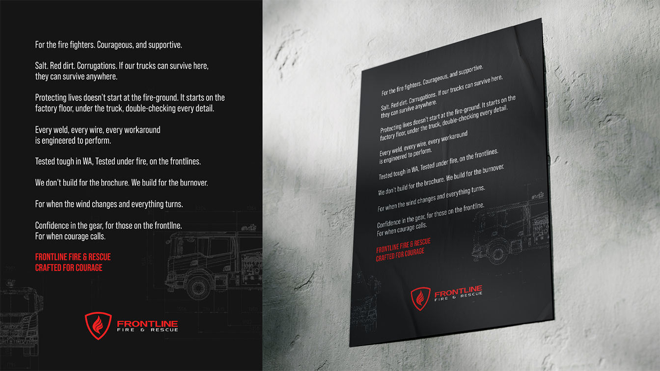 Chapter launch new ‘Crafted for Courage’ brand platform for Frontline Fire & Rescue