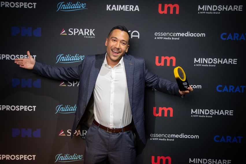 Clare Porter, Isabella Maynard, Tyler Claassen, Johnette Swan, Sebastian Tatur + Ellie McDonald win at the Media i Awards: oOh!media awarded WA and National Sales Team of the Year