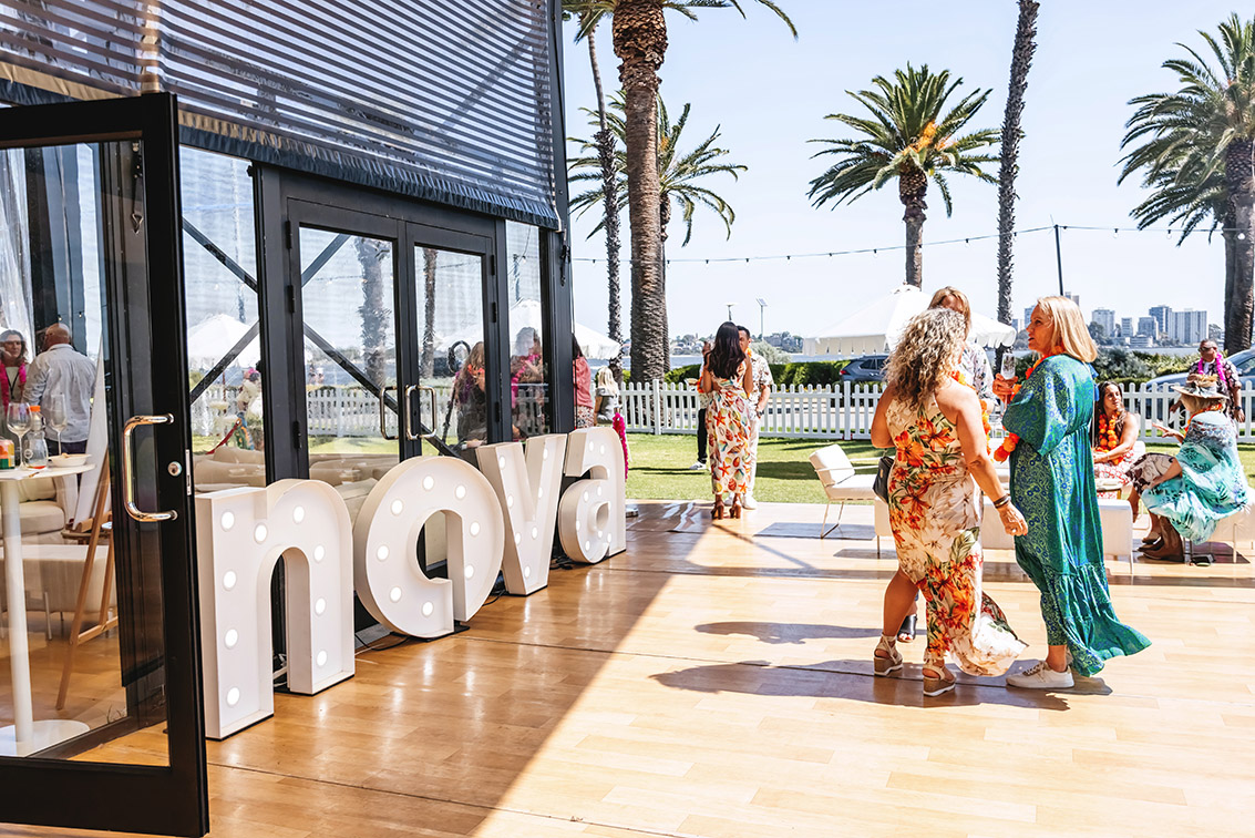 Good Times: Nova Entertainment launches the festive season with Aloha Nova party