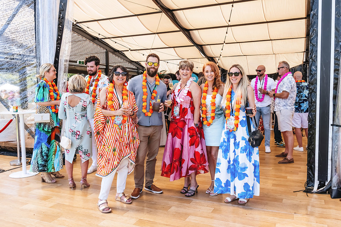 Good Times: Nova Entertainment launches the festive season with Aloha Nova party