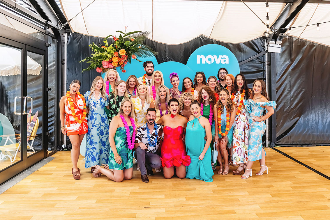 Good Times: Nova Entertainment launches the festive season with Aloha Nova party