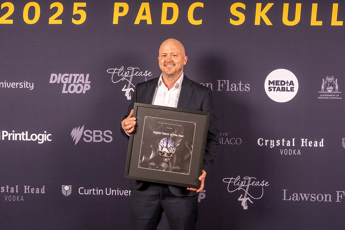 WA’s leading creatives celebrated at the 2025 Diamond Skulls during PADC awards night