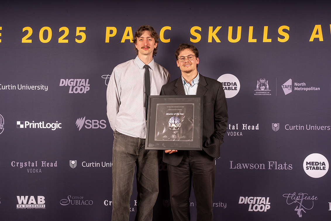 WA’s leading creatives celebrated at the 2025 Diamond Skulls during PADC awards night