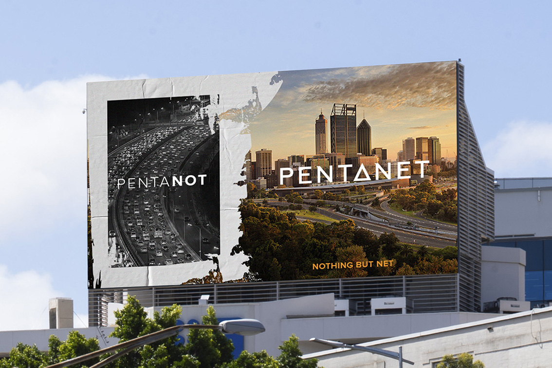Pentanet redefines what great internet looks like in new work via 303 MullenLowe + Match & Wood