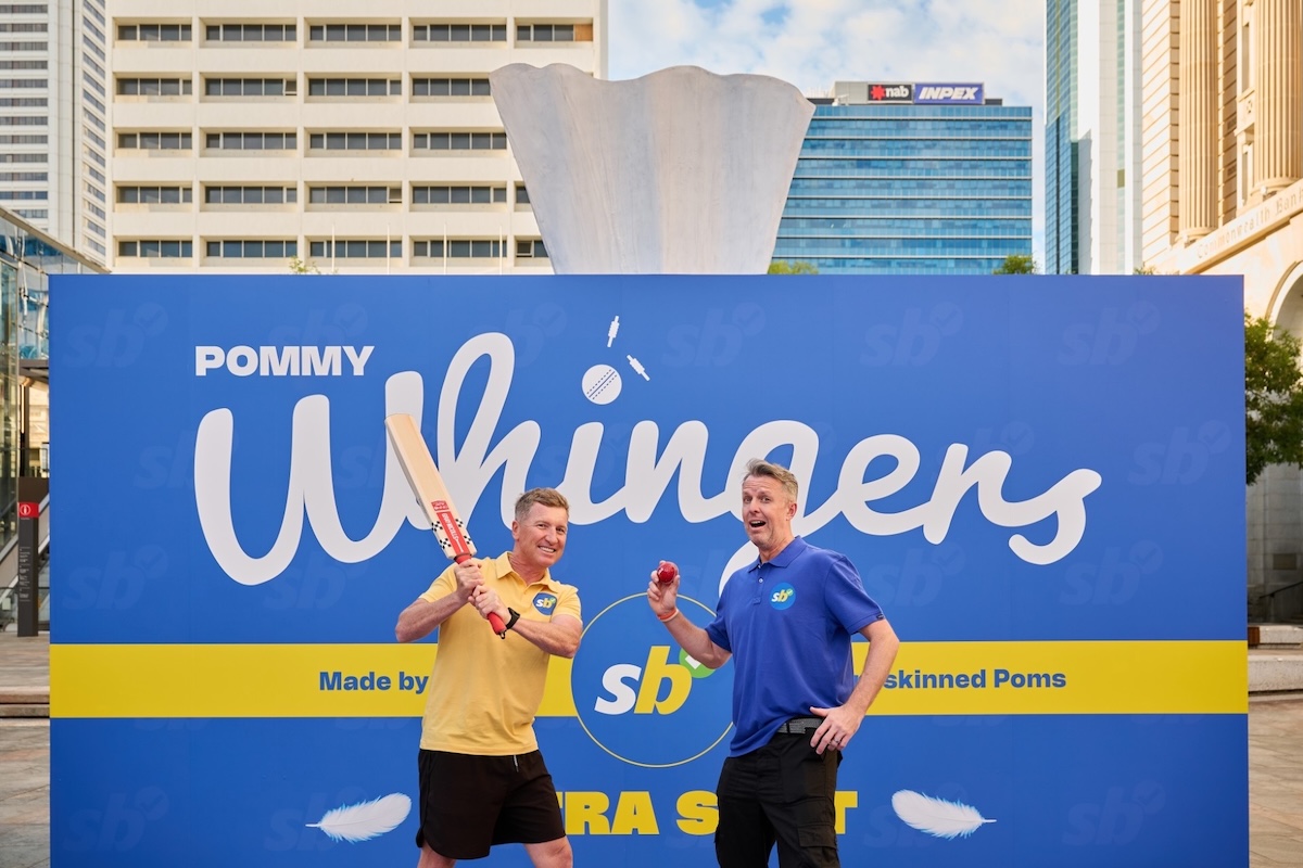 Sportsbet welcomes England Cricket Fans with giant tissue box activation in Perth