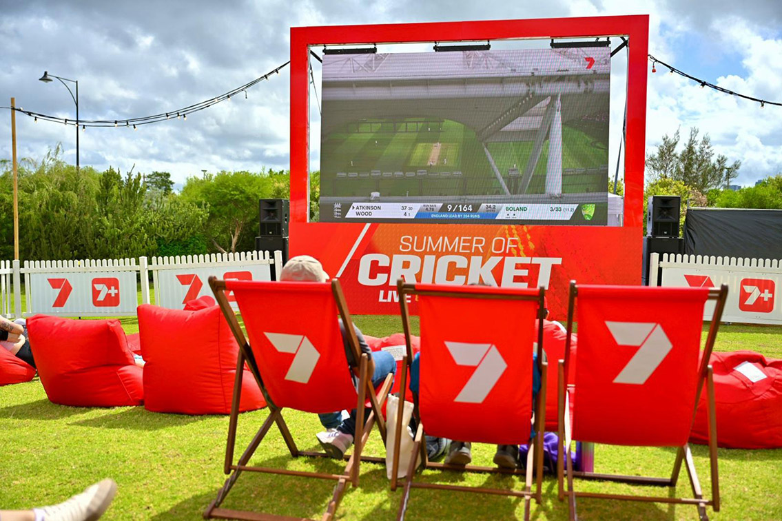 Fans flock to Seven West Media’s summer lounge at WA Day Festival