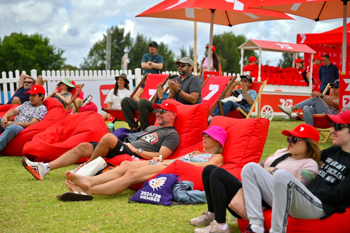 Fans flock to Seven West Media’s summer lounge at WA Day Festival