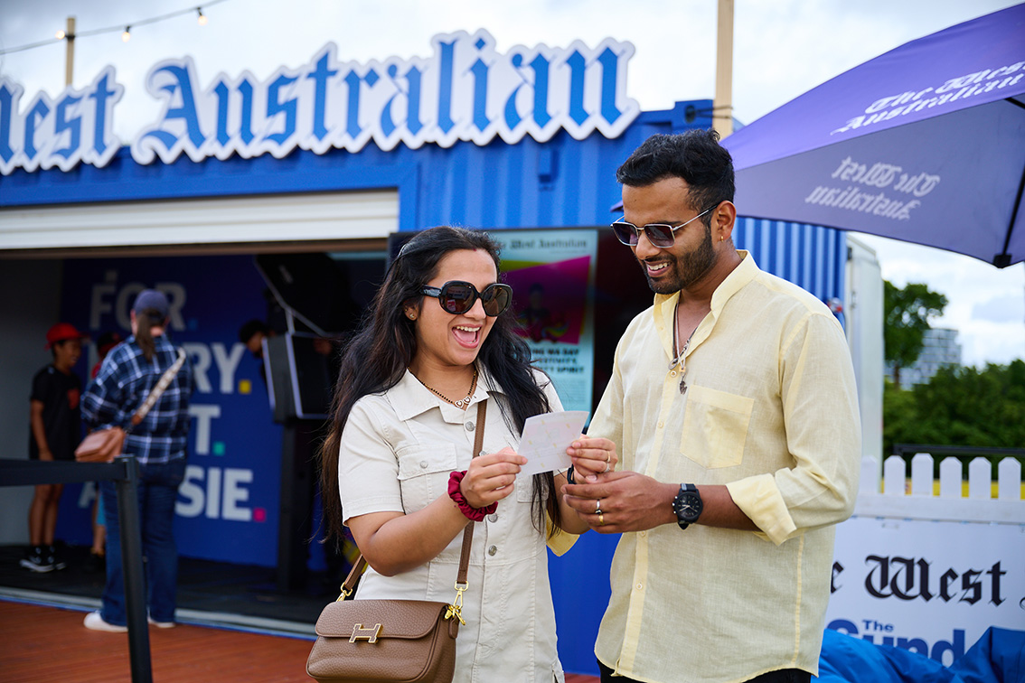 Fans flock to Seven West Media’s summer lounge at WA Day Festival