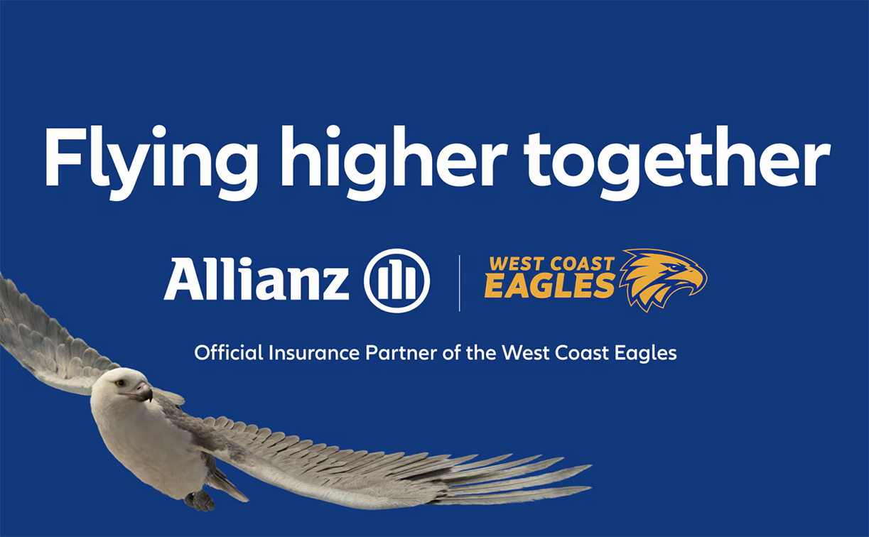 West Coast Eagles team up with Allianz Australia